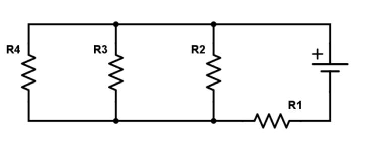 Solved R4 R3 R2 R1 w Table 2 (5 points) AV1: 50V R(2) | Chegg.com