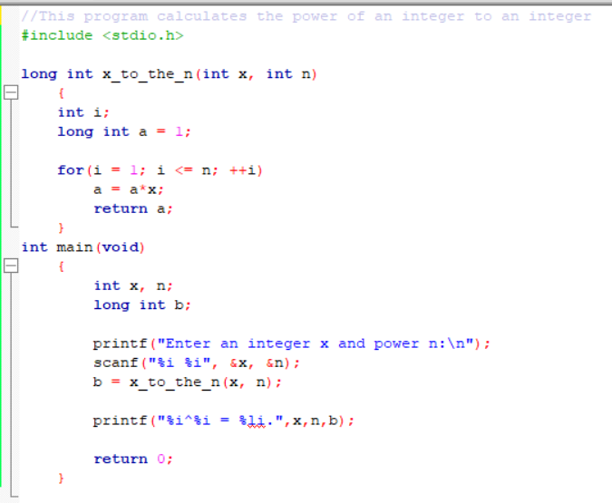 Solved Modify the code so that the function x_to_the_n() is | Chegg.com