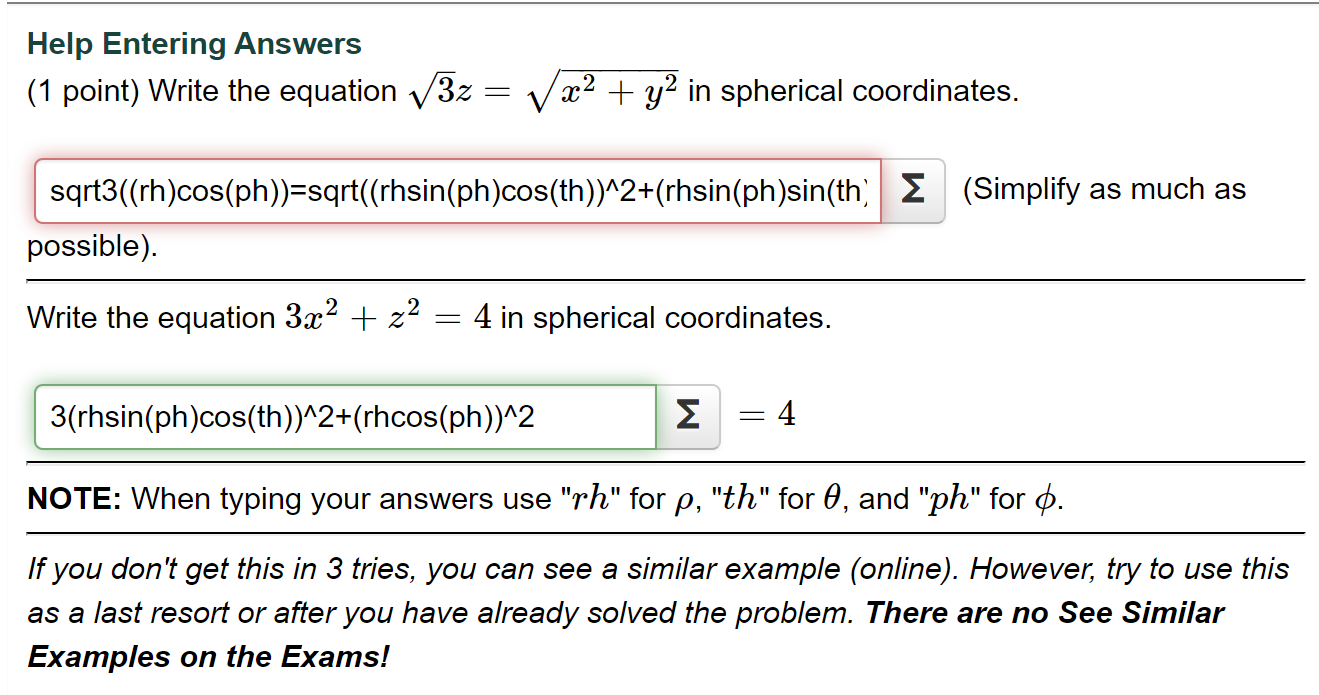 Solved Write The Equation 3 Z X 2 Y 2 In Chegg Com