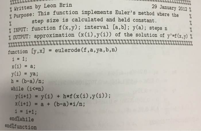 Solved Convert the following code to python code. (Write | Chegg.com