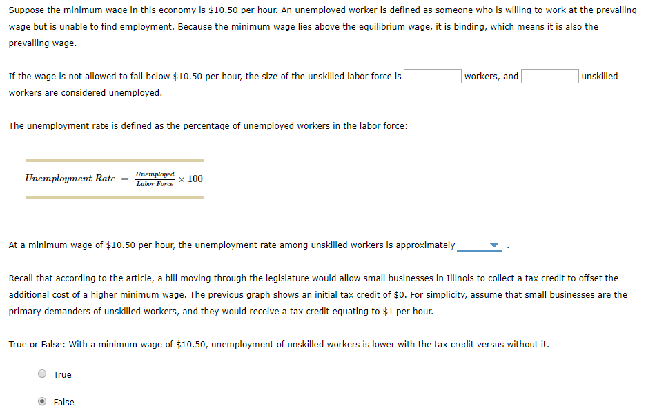 Solved While economists measure unemployment at the