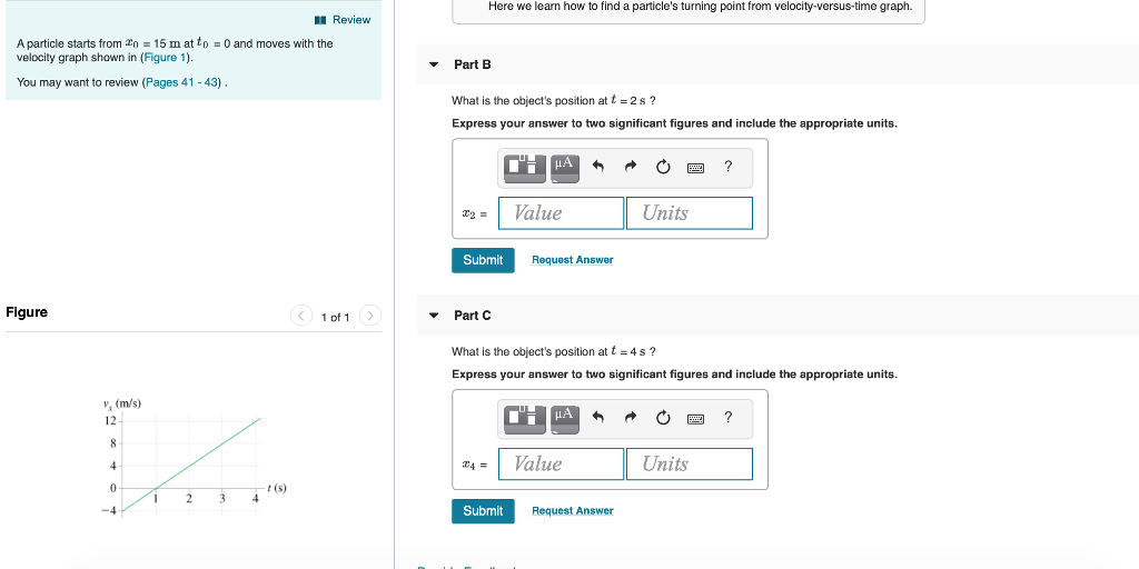 Solved A particle starts from x0 = 15 m at t0 = 0 and moves | Chegg.com