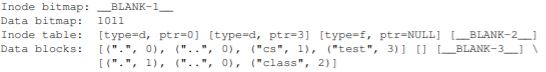 Suppose we have a VSFS (Very Simple File System) that | Chegg.com