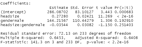 Solved 1. In this question we will look a data set comparing | Chegg.com