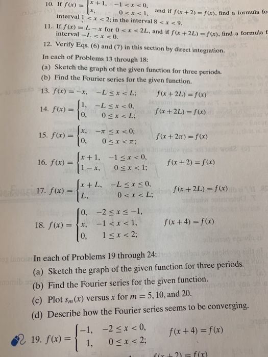 Solved 10 If F X X1 1 Chegg Com