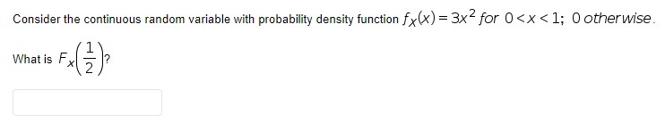 Solved Consider The Continuous Random Variable With | Chegg.com