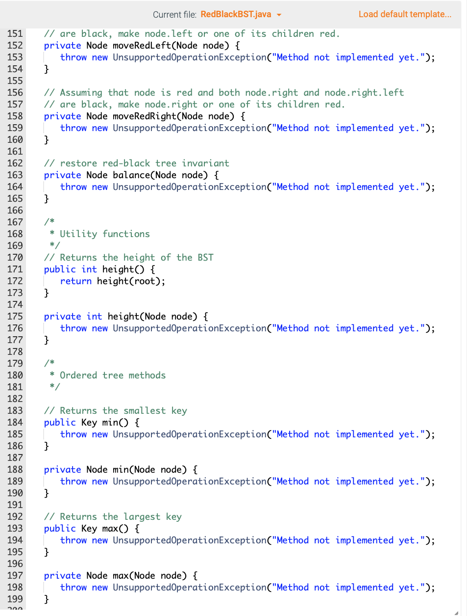 Solved 8.9 Red-Black Tree In this assignment, we will | Chegg.com