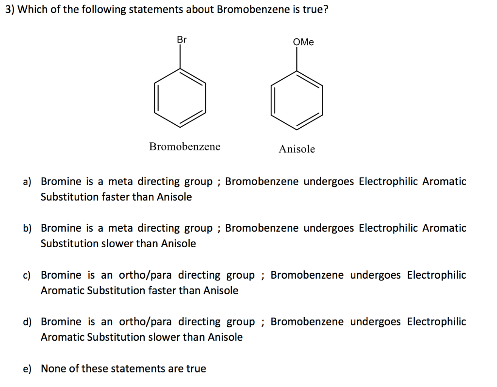 Solved 3) Which of the following statements about