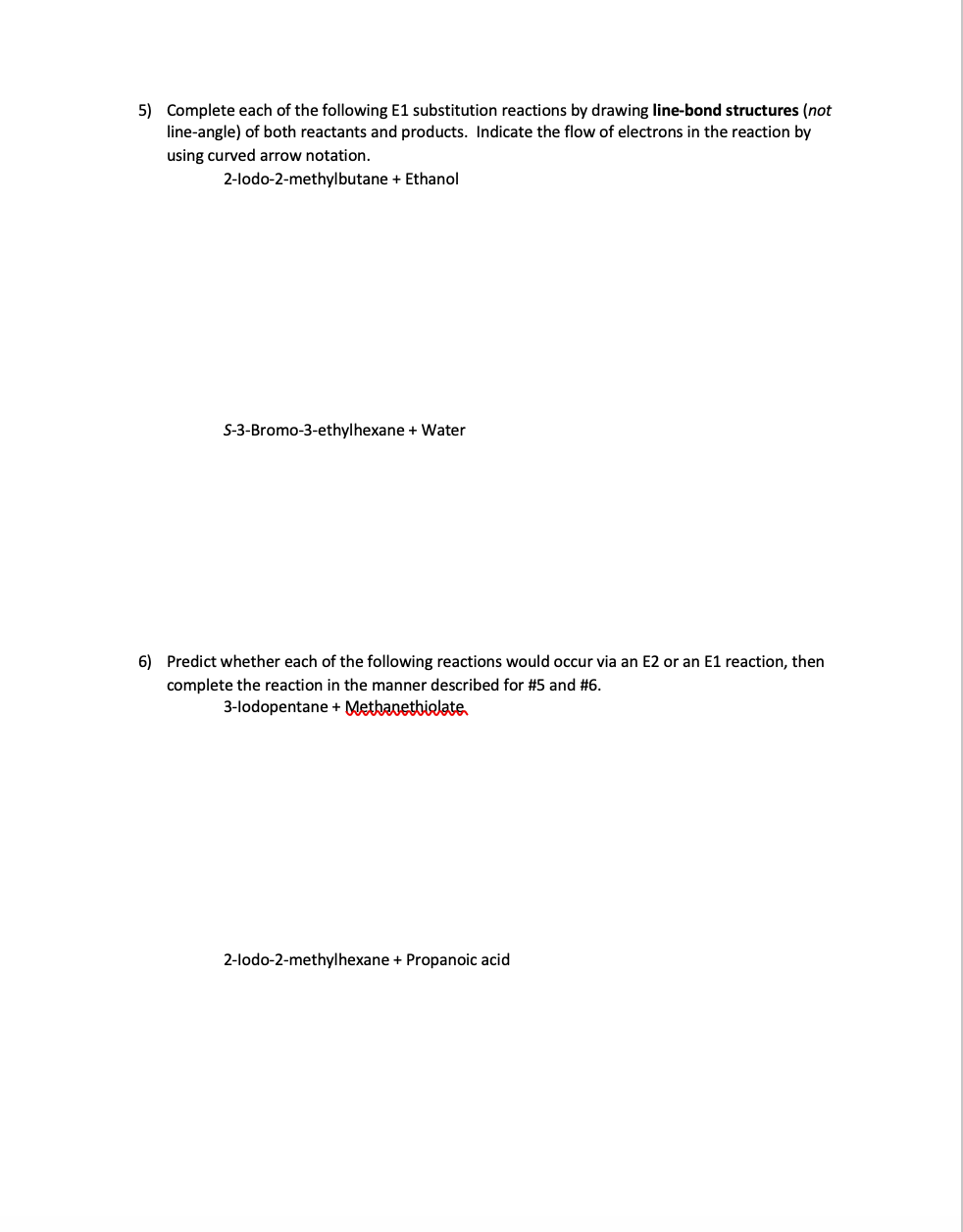 Solved Names Practice Assignment VII - Substitution & | Chegg.com