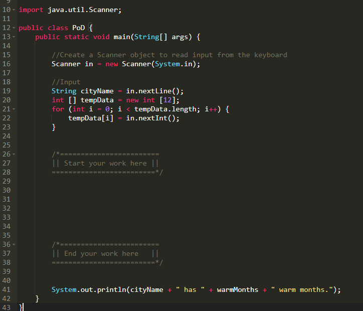 Solved Instructions Today you will be given an array called | Chegg.com