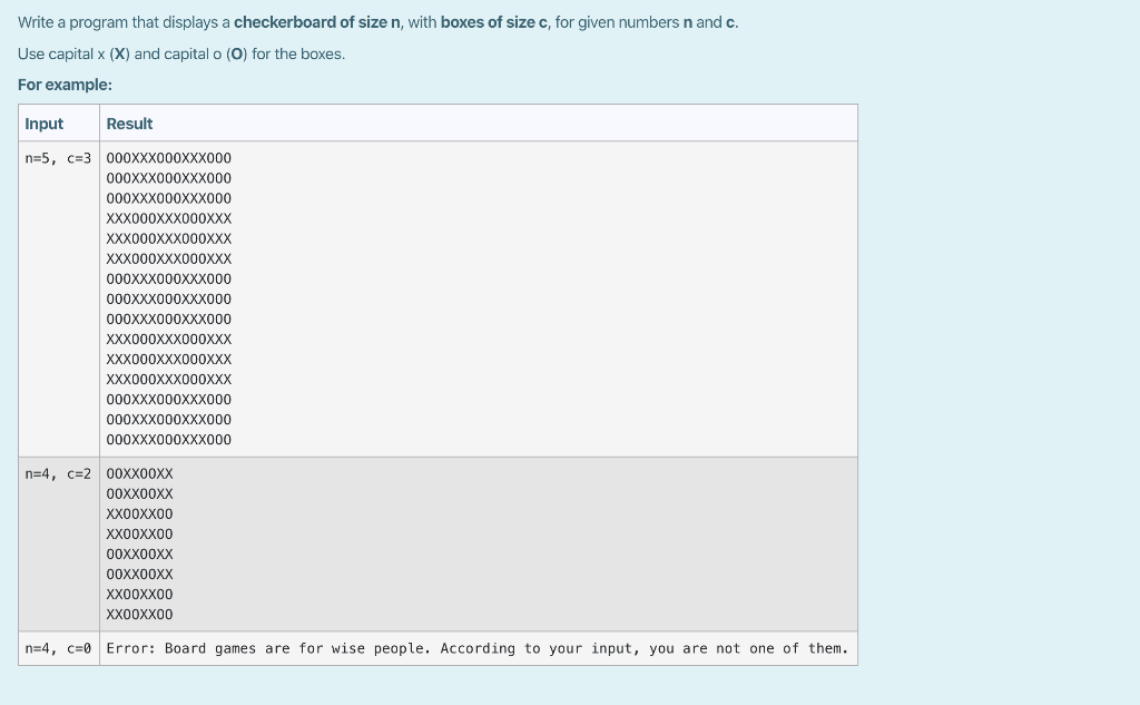 Solved Write a C language program that displays a | Chegg.com