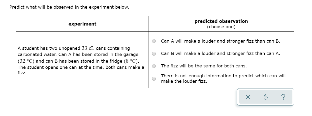 Solved Predict what will be observed in the experiment | Chegg.com