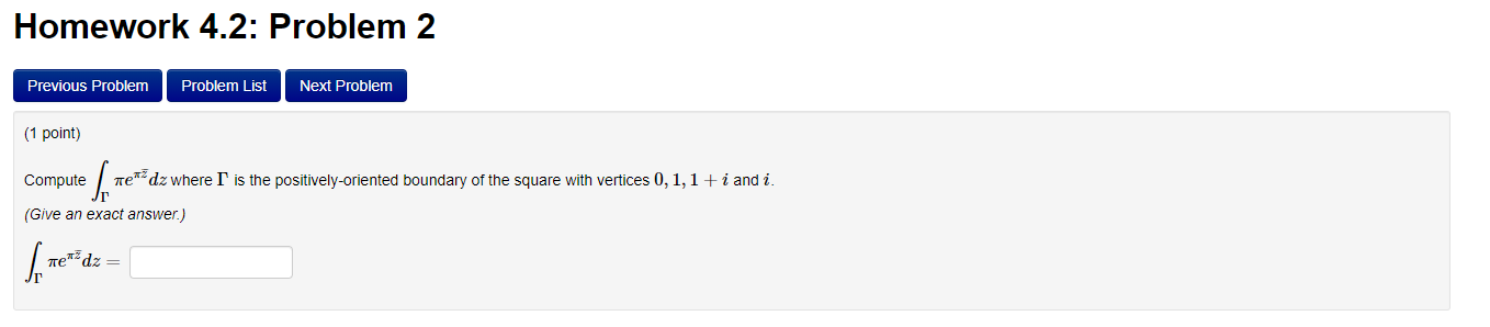 Solved Homework 4.2: Problem 2 Previous Problem Problem List | Chegg.com