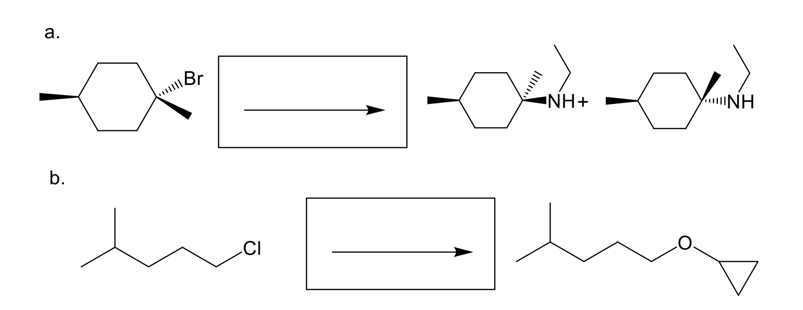 Solved Fill In The Boxes With The Missing Alkyl Halide Chegg Com   PhpMjYC0z