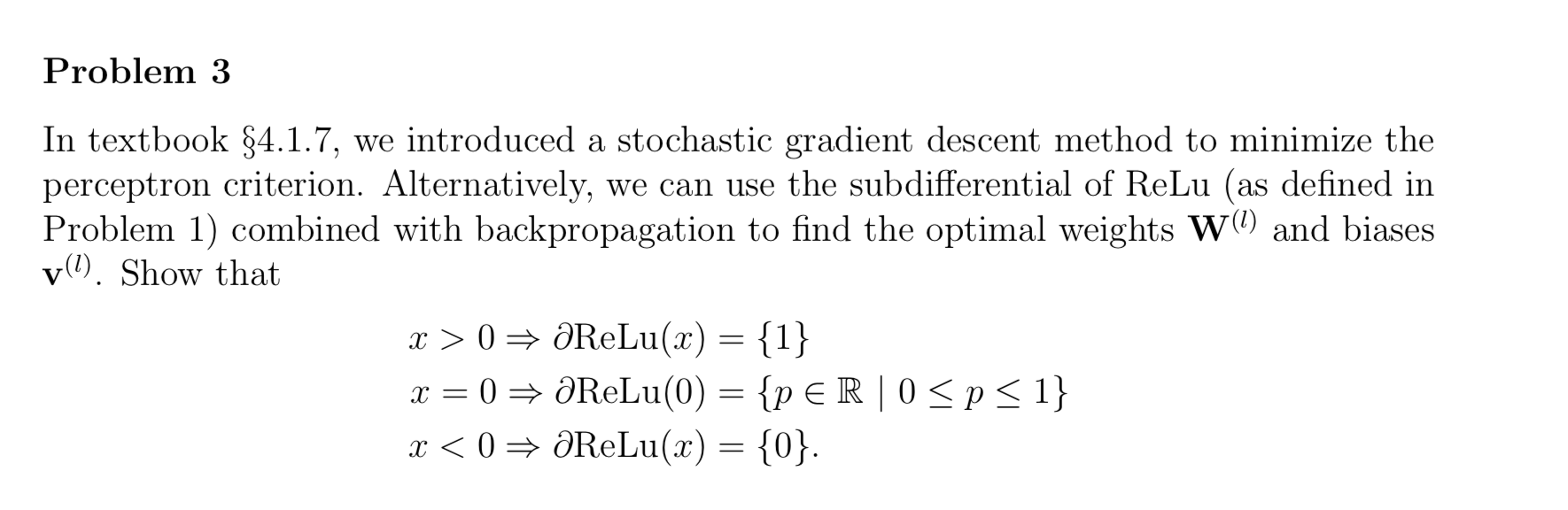 Solved Problem 3 In textbook $4.1.7, we introduced a | Chegg.com