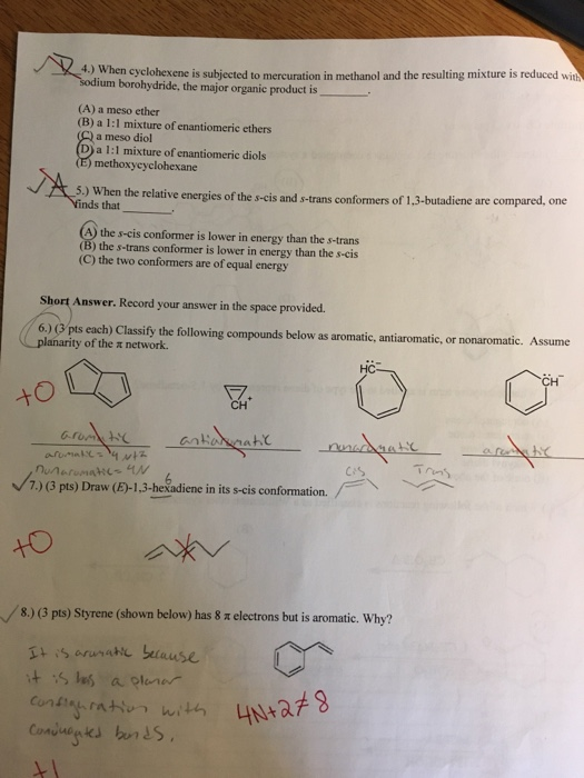 Solved 6) Classify The Following Compounds Below As | Chegg.com