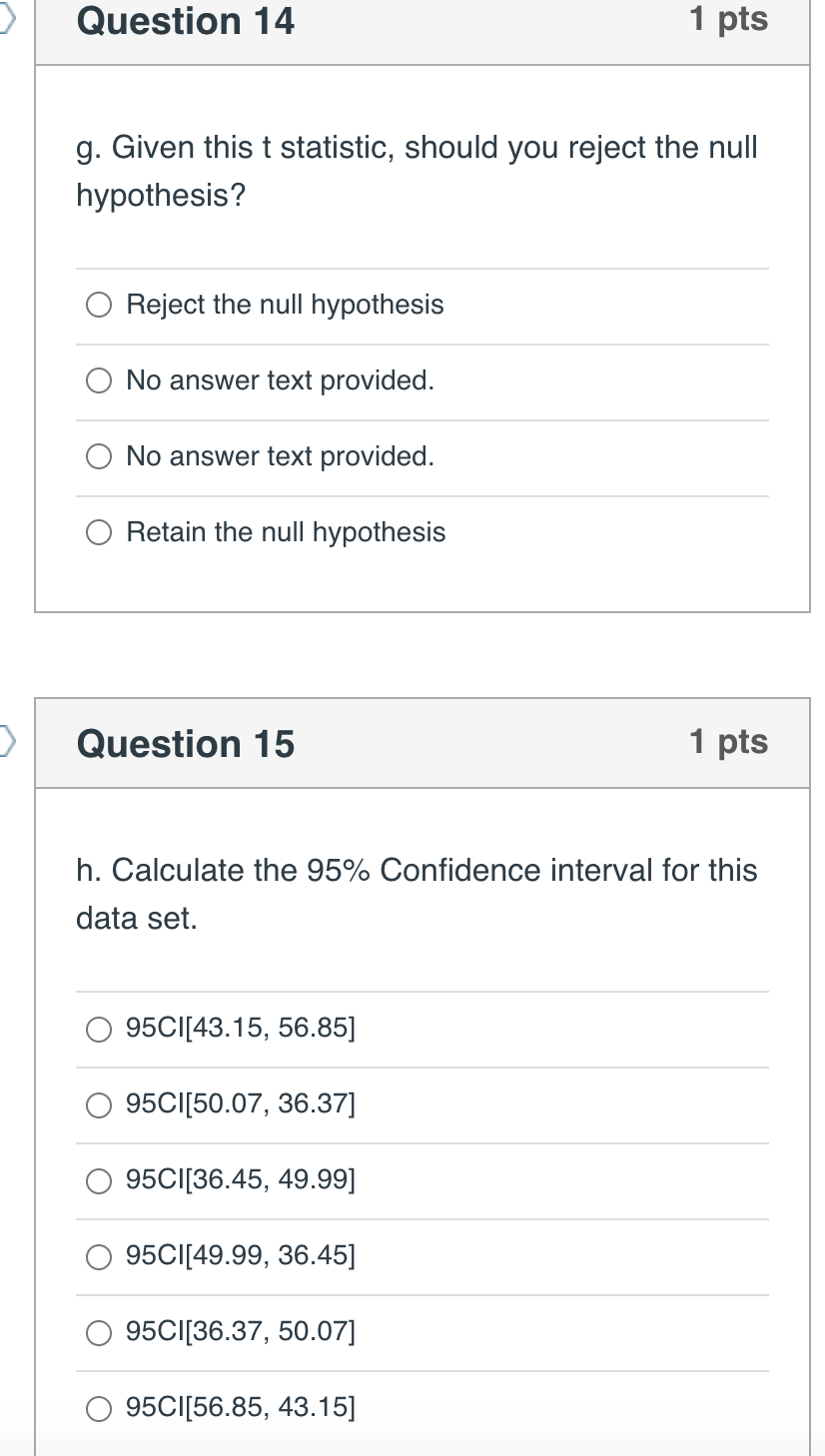 Solved To Evaluate The Effect Of A Treatment On Anxiety, A | Chegg.com