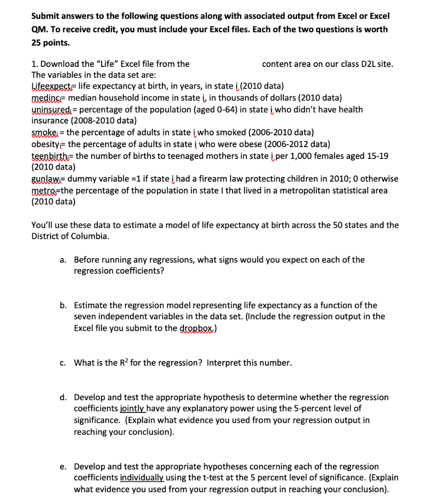 Solved Submit answers to the following questions along | Chegg.com