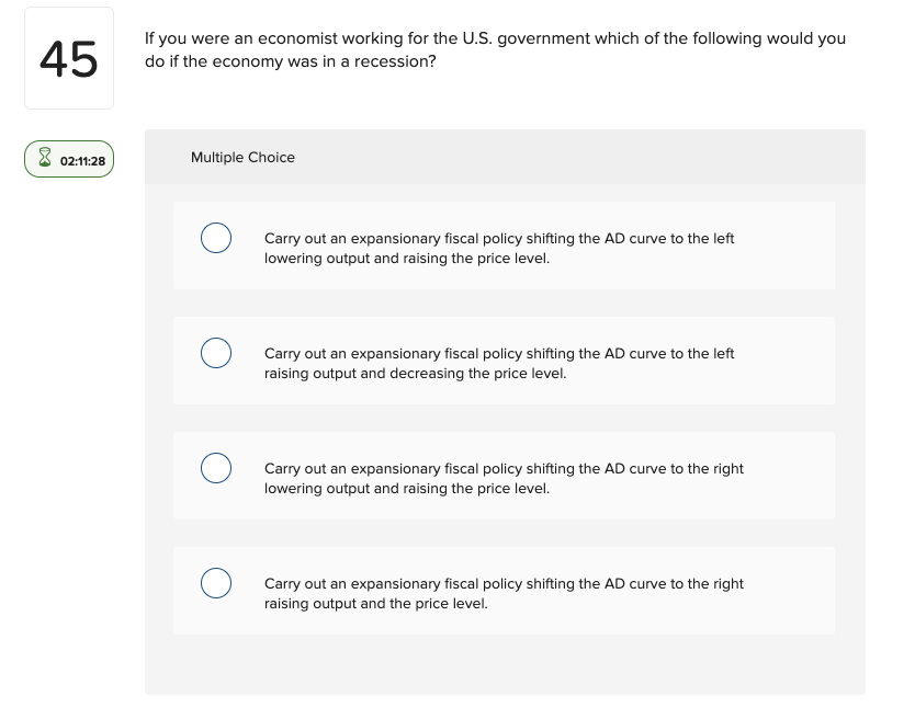Solved If you were an economist working for the U.S. | Chegg.com