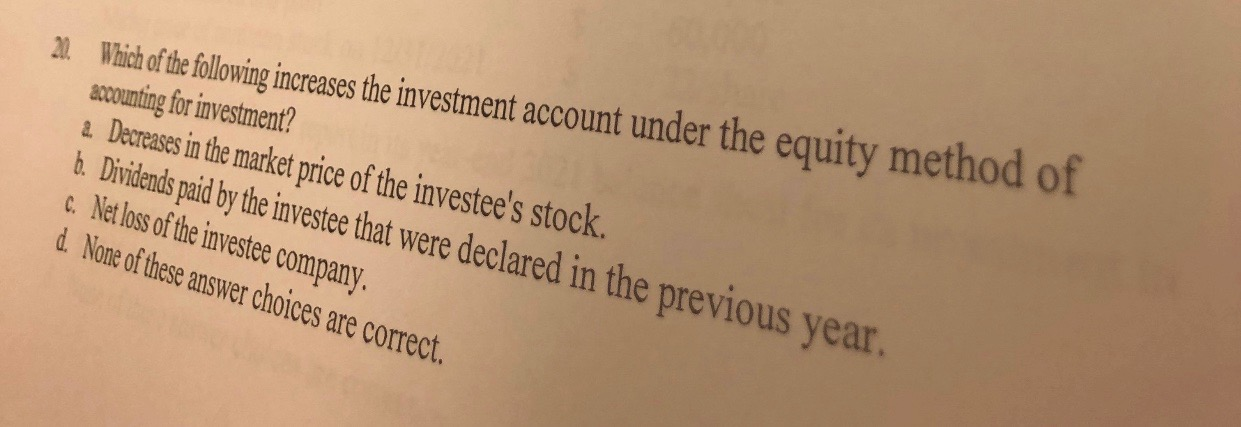 Solved 2. Which of the following increases the investment | Chegg.com