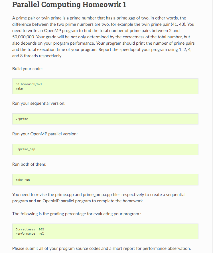 A prime pair or twin prime is a prime number that has