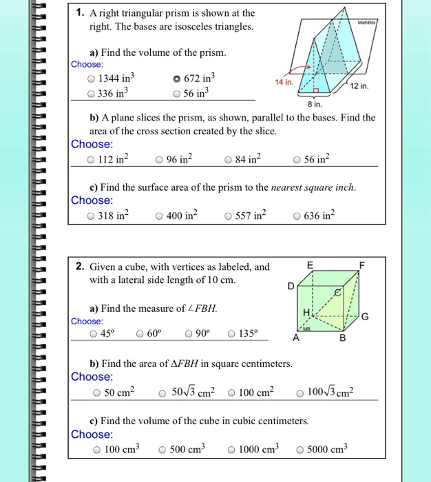 right triangular prism volume calculator