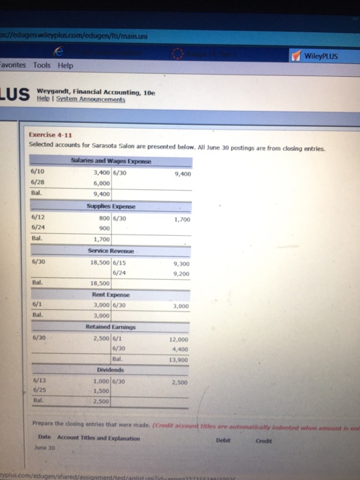 Solved Ontes Tools Help Weygandt, Financial Accounting, 10e | Chegg.com