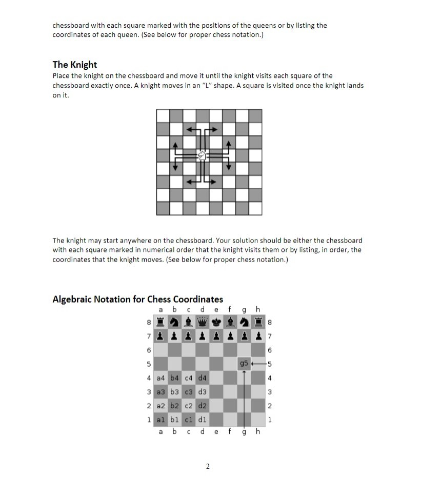 Chessboard Coordinates