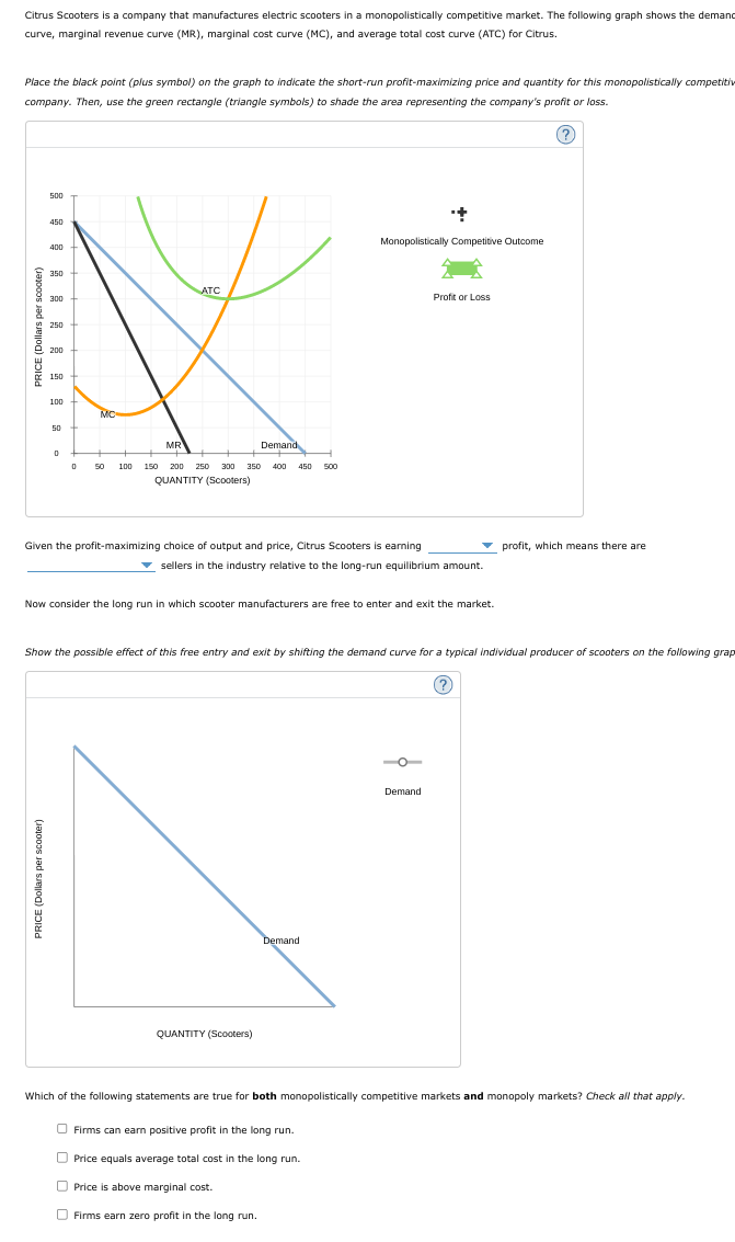Solved Citrus Scooters is a company that manufactures