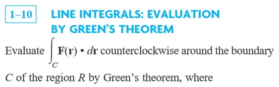 [Solved]: LINE INTEGRALS: EVALUATION BY GREEN'S THEO