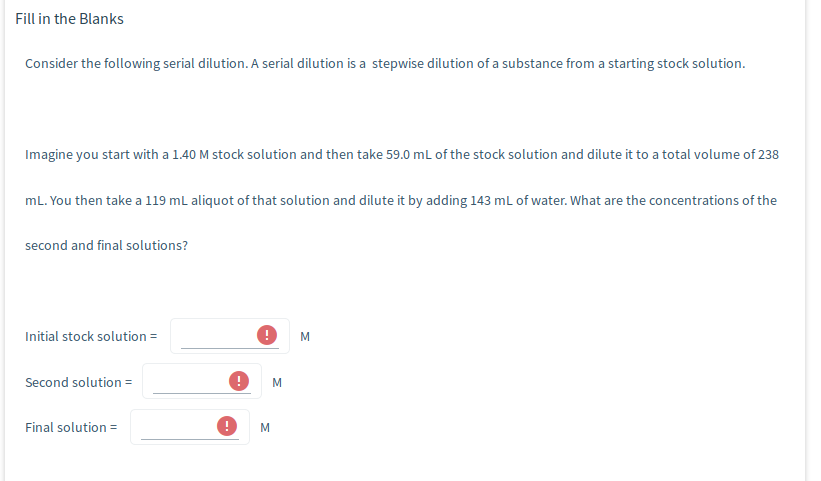 Solved Fill in the Blanks Consider the following serial | Chegg.com