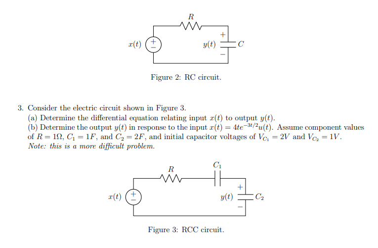 Solved 2. Consider the electric circuit shown in Figure 2. | Chegg.com