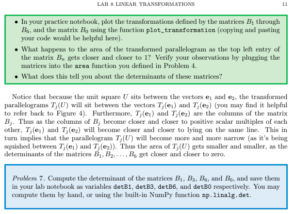 Solved 4. NON-INVERTIBLE TRANSFORMATIONS So far every linear | Chegg.com