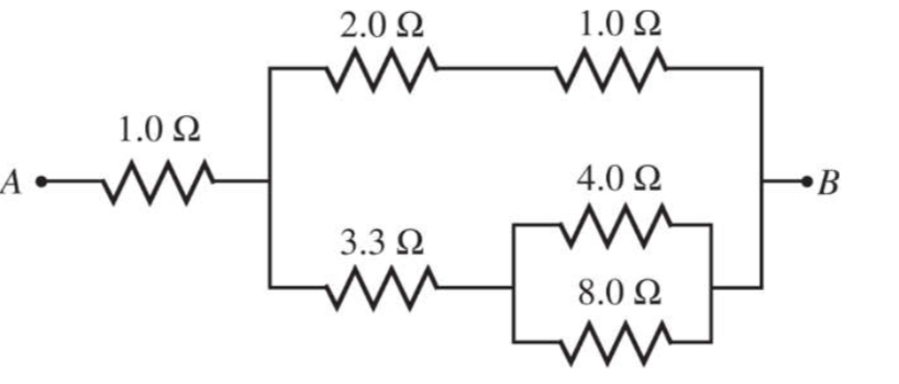 Solved For The Combination Of Resistors Shown In The | Chegg.com