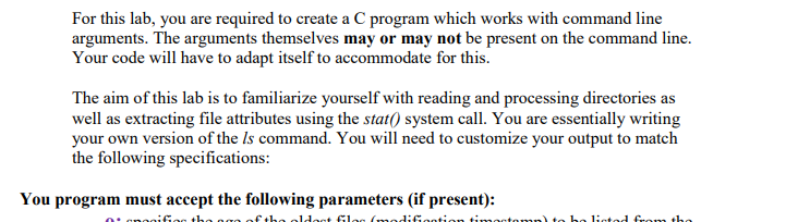 Solved For this lab, you are required to create a C program | Chegg.com