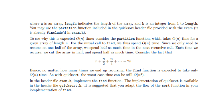 Solved 2. Consider the following implementation of | Chegg.com