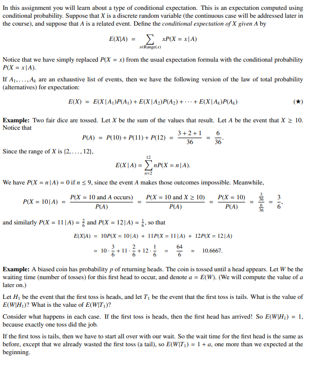 Solved In this assignment you will learn about a type of | Chegg.com