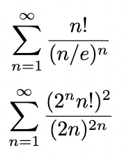Solved Determine if the following series converge, diverges, | Chegg.com