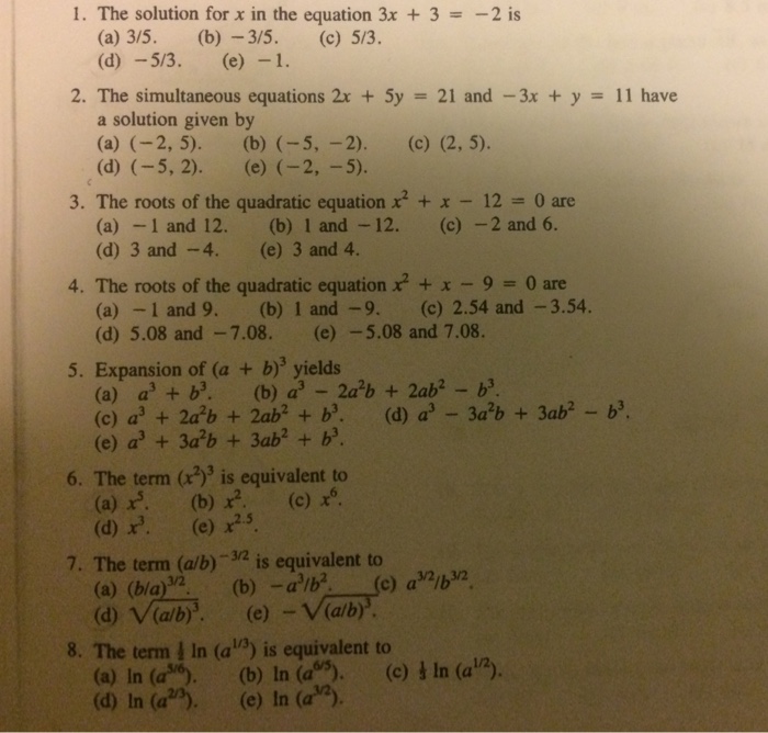 x 3 3x 2 9x 5 solution