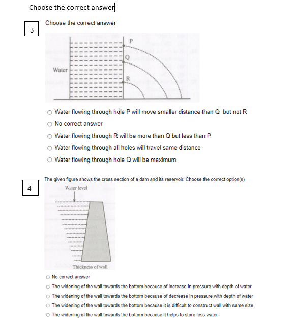 Solved Choose the correct answer Choose the correct answer 3 | Chegg.com