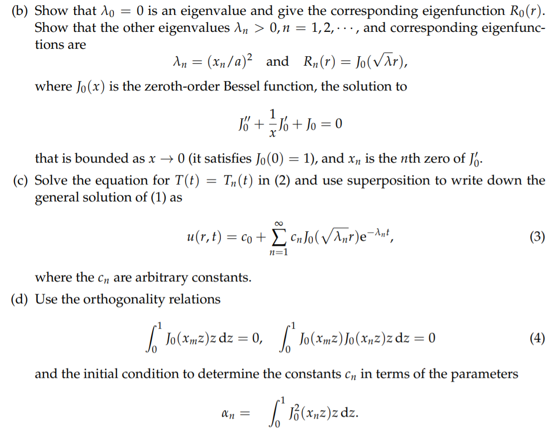 1 1 The Evolution Of The Axisymmetric Temperature Chegg Com