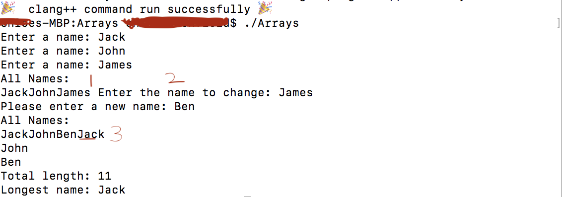 Solved Can you please help me fix up my code to: 1. Always | Chegg.com