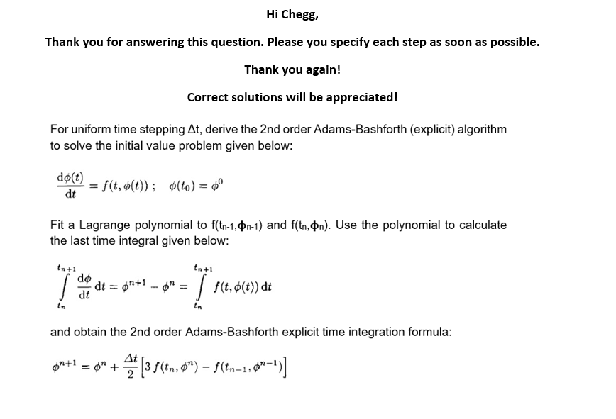 Solved Hi Chegg. Thank You For Answering This Question. | Chegg.com