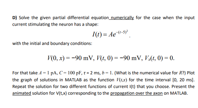 Solved Boʻv 1 X Ov T X T Rit At X Here I T Is Chegg Com