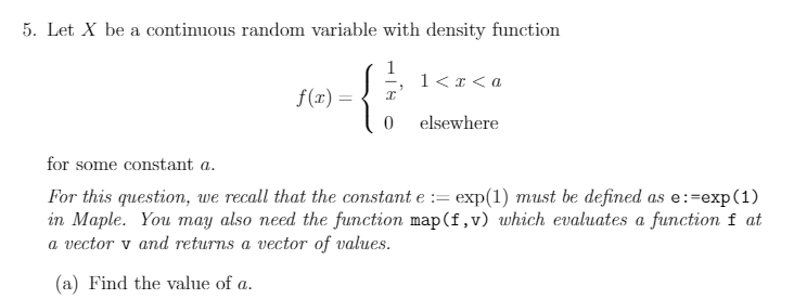 Solved This question is too be solved with maple software so | Chegg.com