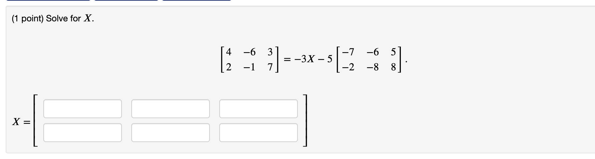 5 6 1 3 x 7 8