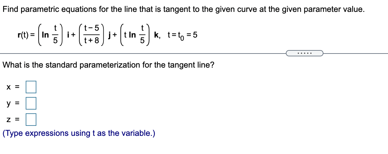 Solved Find parametric equations for the line that is | Chegg.com