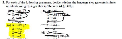 Solved THEOREM 44 There is an algorithm to decide whether a | Chegg.com