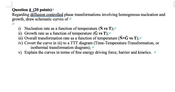 Solved Question 4 Points Regarding Diffusion Control Chegg Com