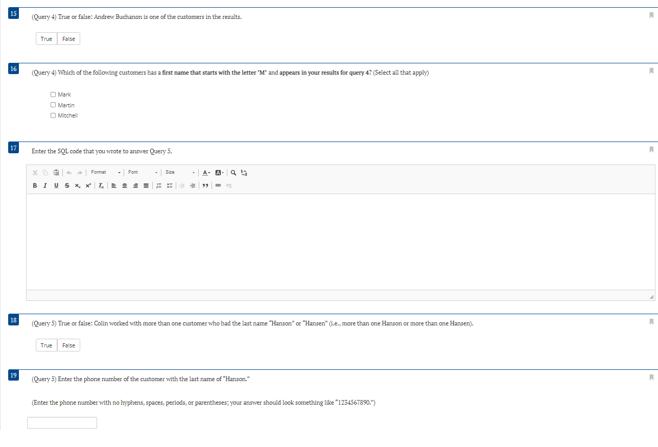 Solved 7.6 SQL Project Download the Excel file below and | Chegg.com